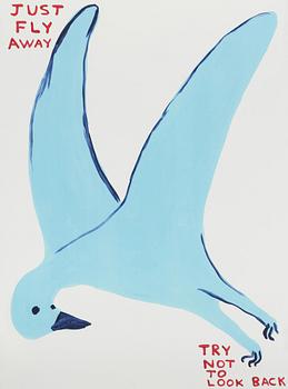 David Shrigley, "Just Fly Away".