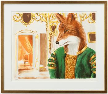 Ernst Billgren, "Tjuv vid rött rum" from "Tjyvar".