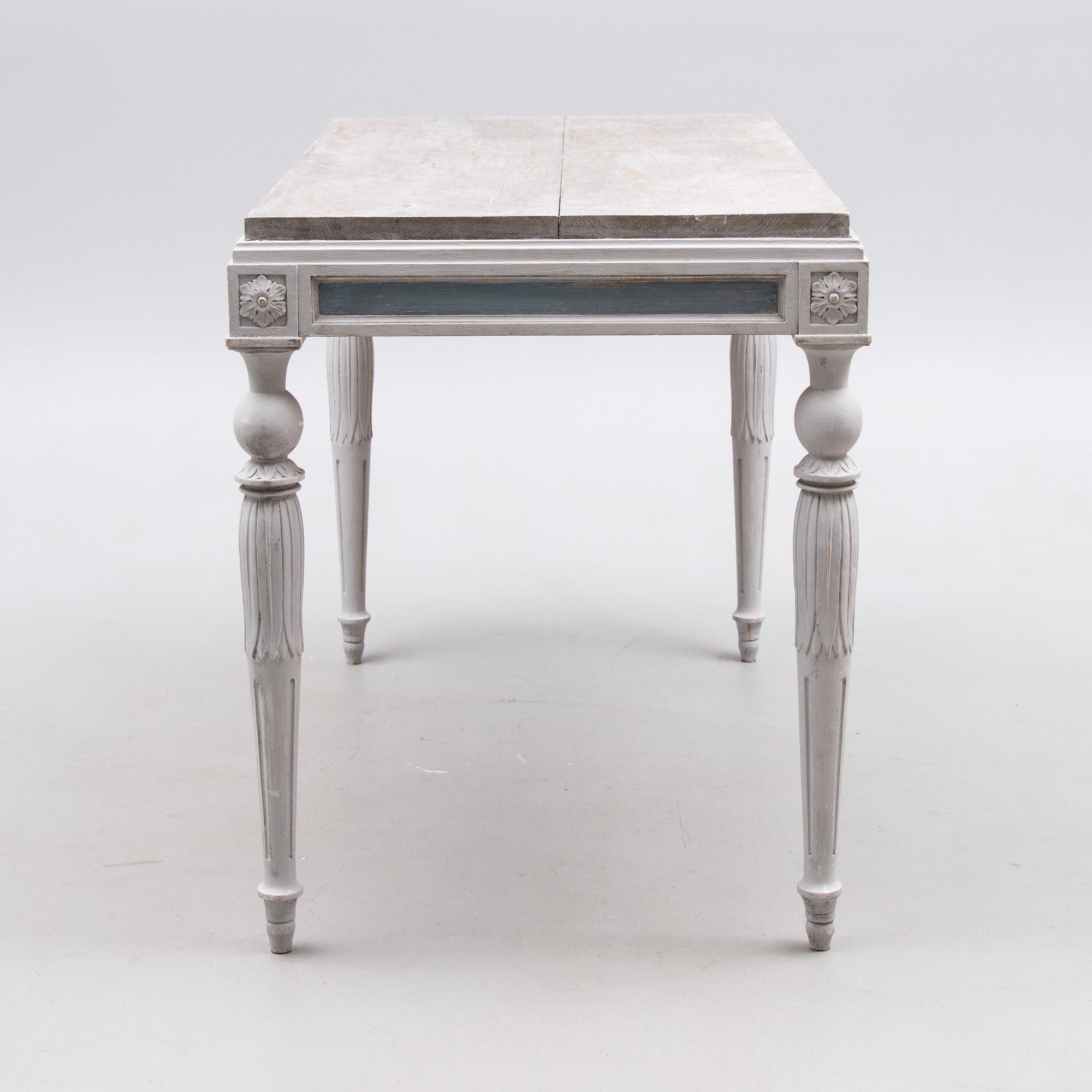 BORD, gustaviansk stil, 1800-talets slut.