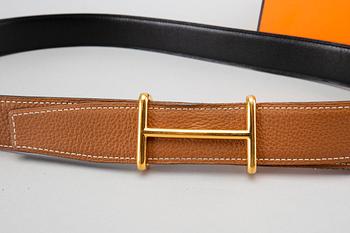 Hermès, belt, "H reversable".
