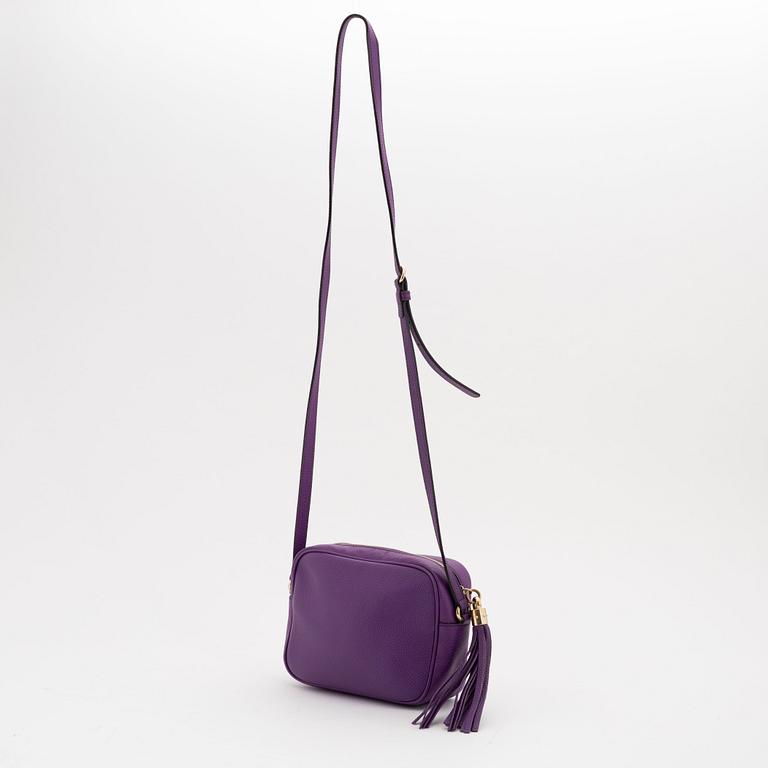 Gucci, a purple leather 'Soho Small' handbag, 2016.