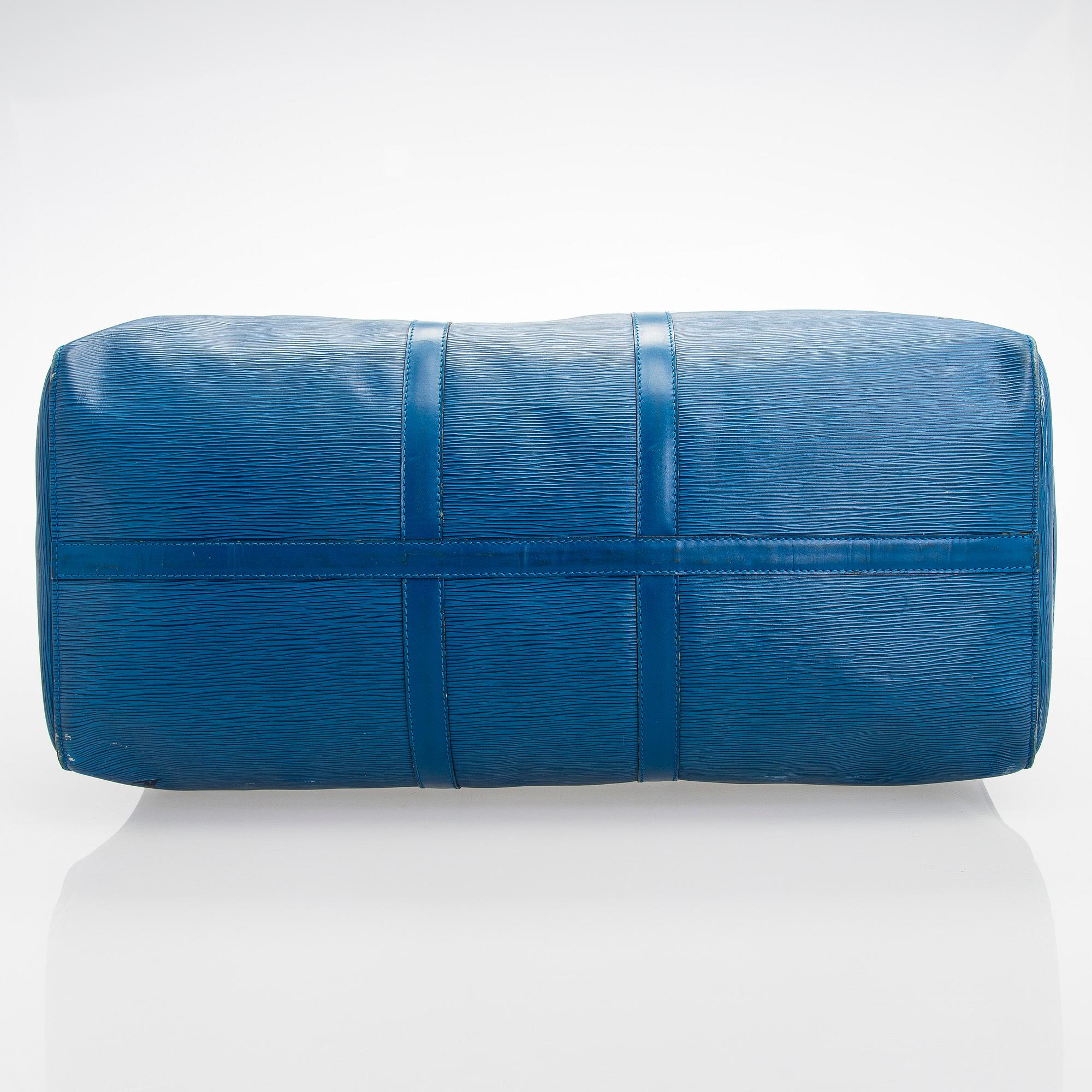Louis Vuitton, A Epi Leather 'Keepall 55' Bag.