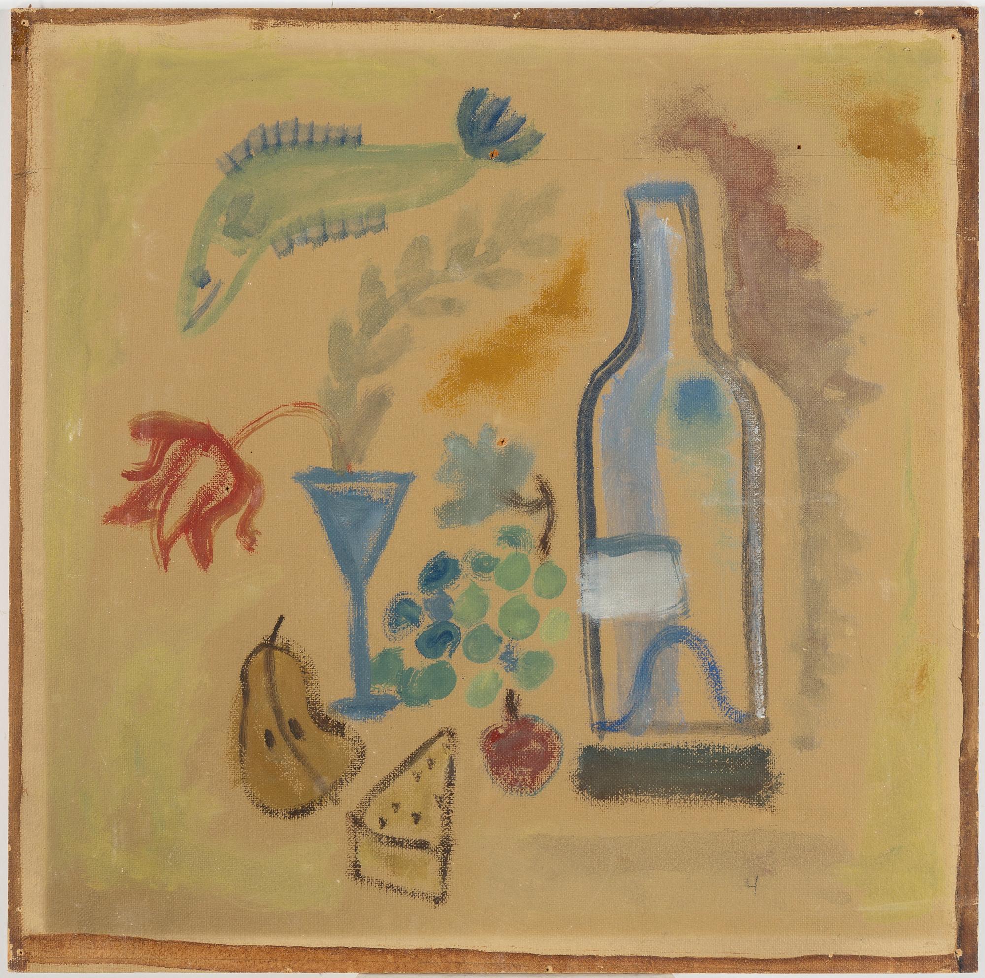 STIG LINDBERG, oil on panel, painted during the winter of 1940-41.