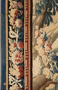 A Manufacture Royale d’Aubusson, 'entre-fenêtre' tapestry, ca 296 x 129,5 cm.