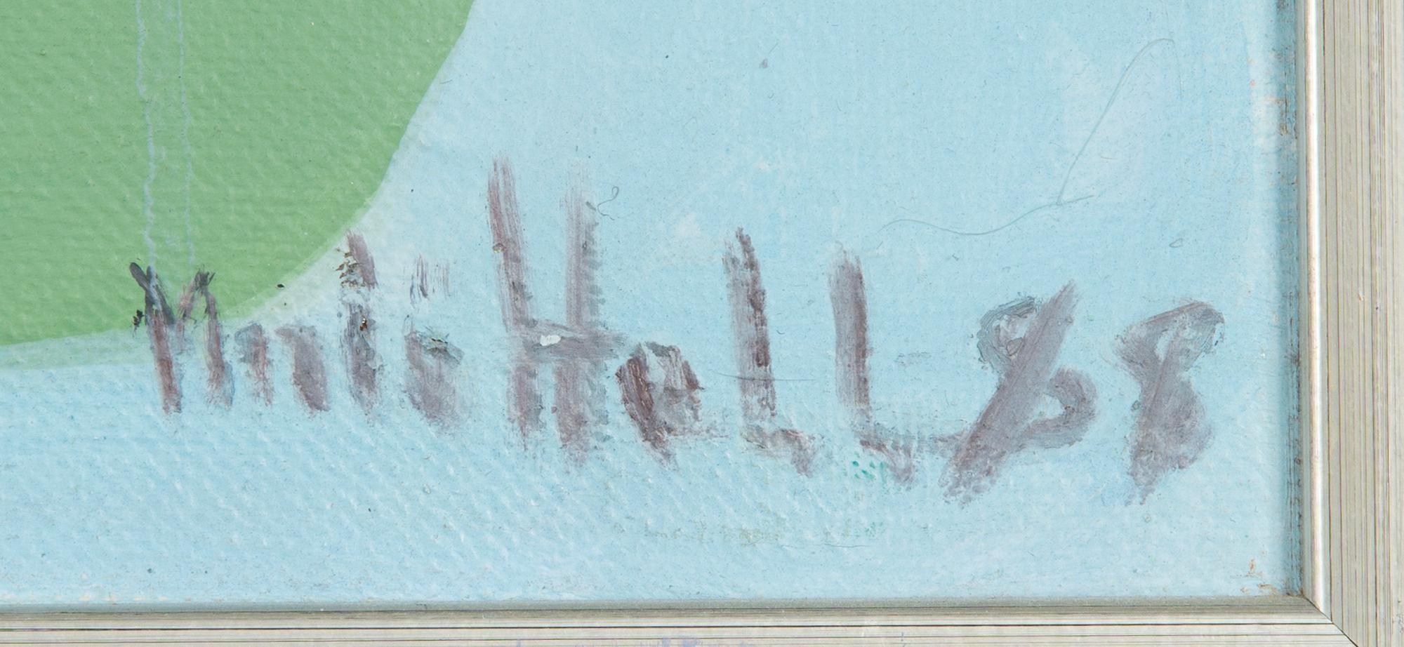 Maria Hall-Suhonen, "Pyhä puu" (Sacred tree).