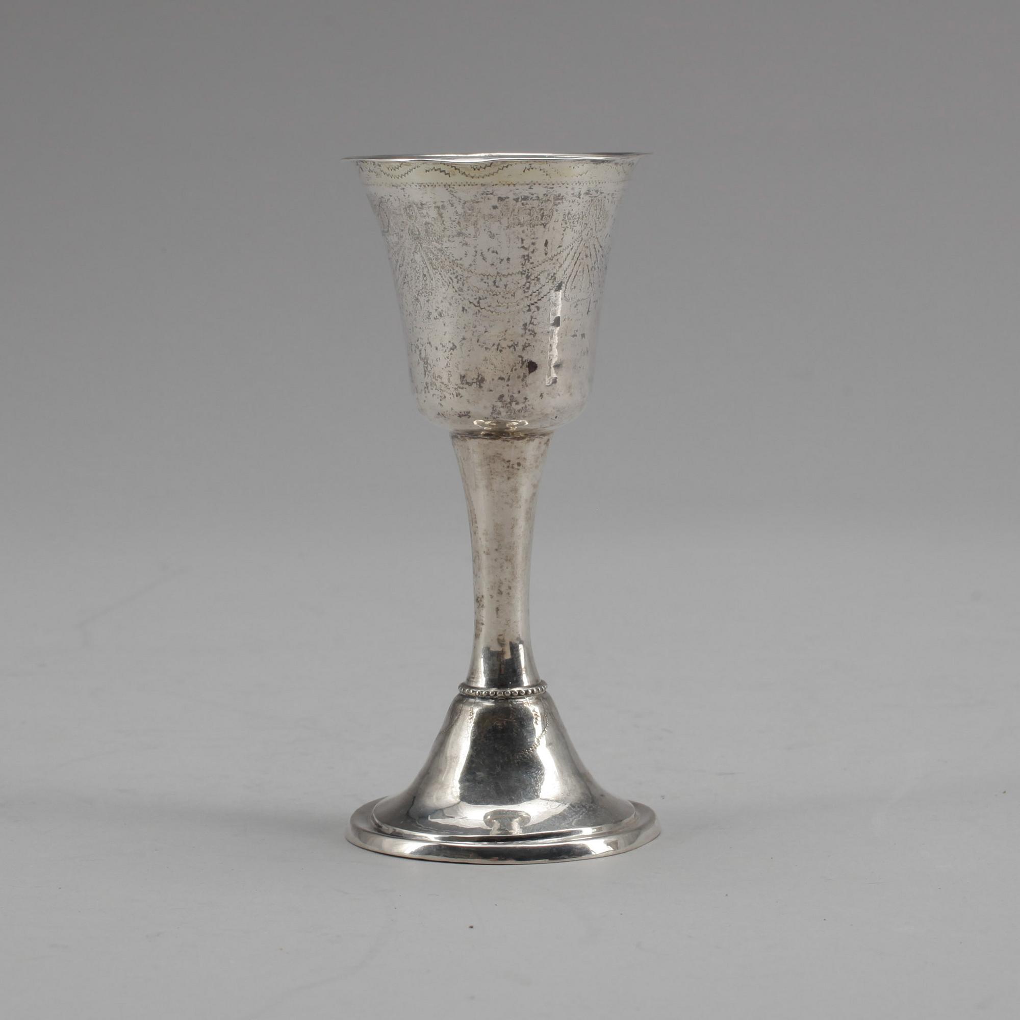 SUPKOPP, silver, Per Hedlund, Gävle, 1805. Vikt 45 g.