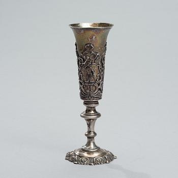 CHAMPAGNESTRUT, silver, Moskva 1844, okänd guldsmed, vikt 80 g.