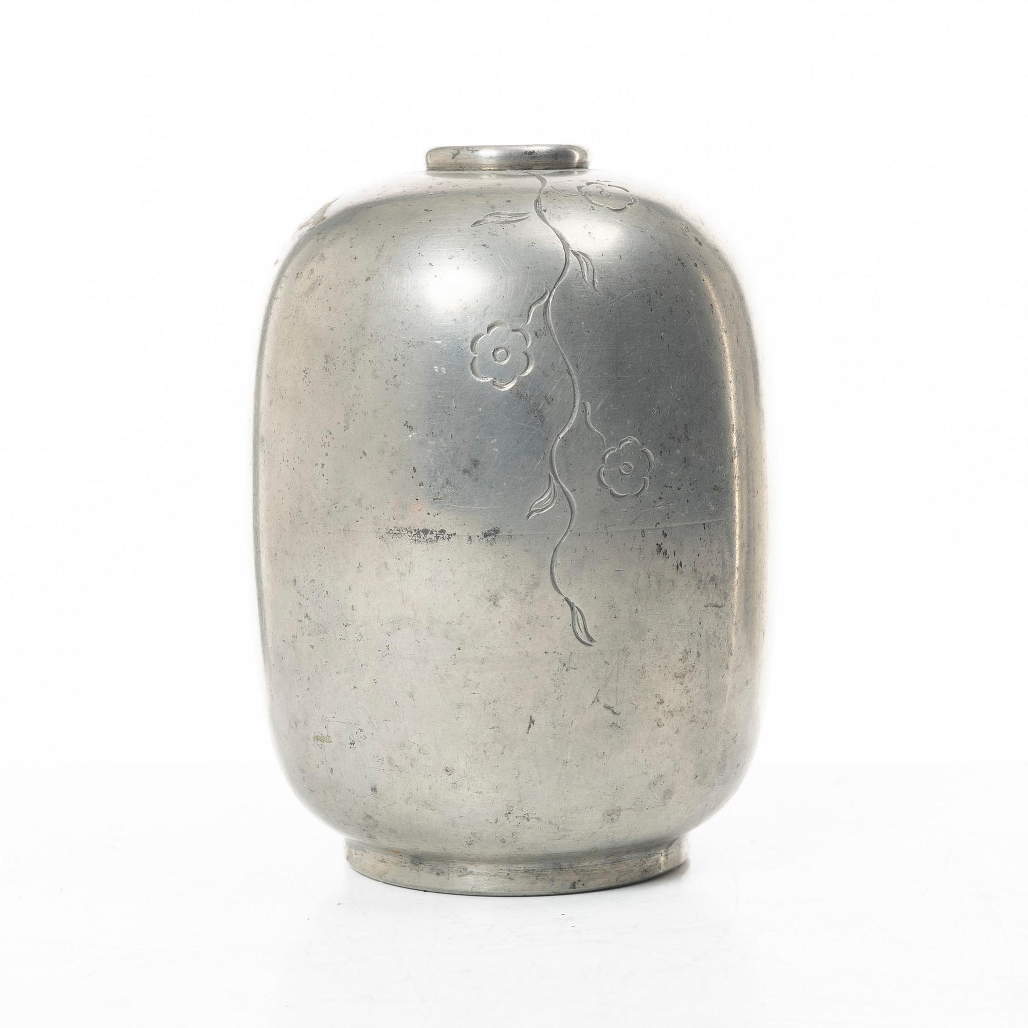 Vas, tenn, CH Hallberg, Stockholm, 1931.