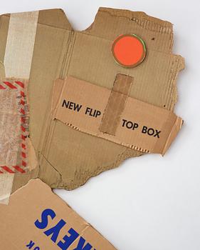 Robert Rauschenberg, Cardbird III from: "Cardbird series".