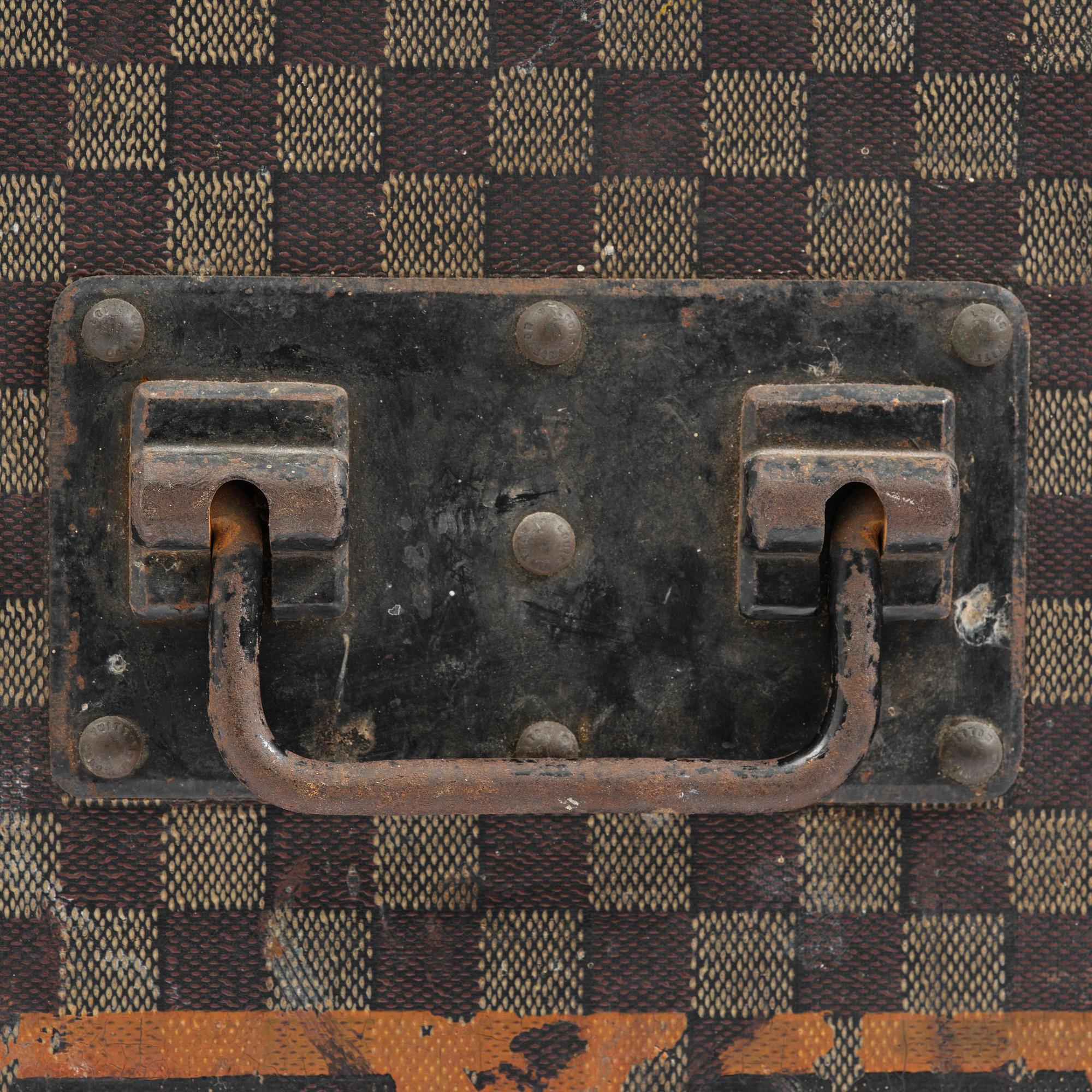 Louis Vuitton suitcase, late 19th century.
