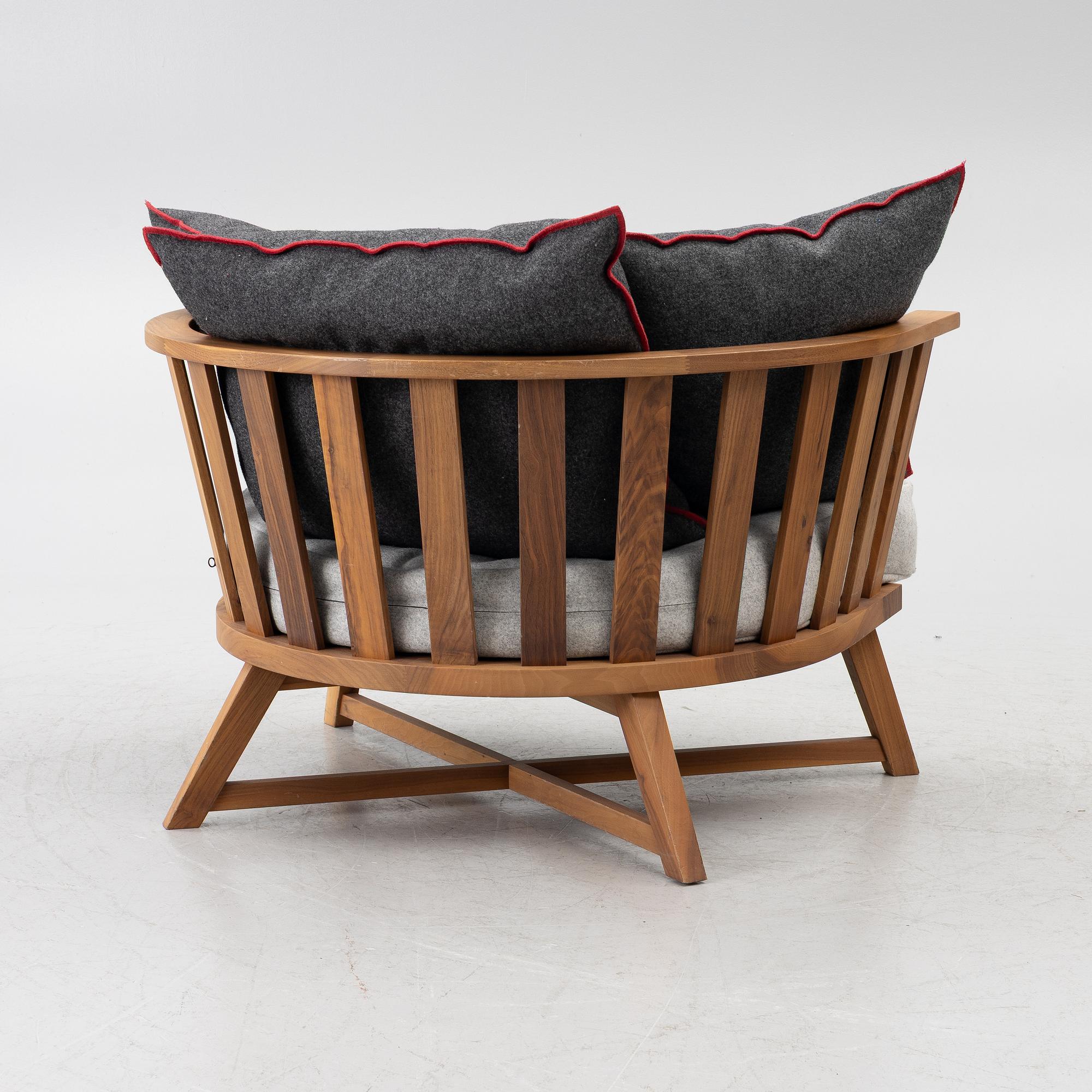 Paola Navone, Armchair, Gervasoni, 2000s.