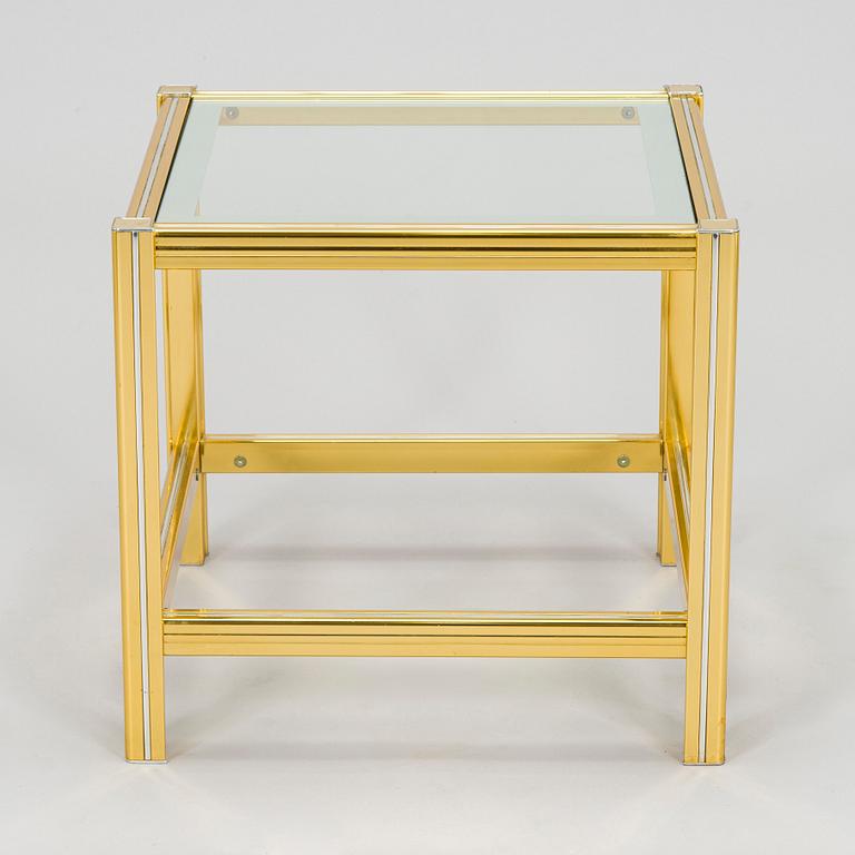 A coffee table and a side table, 1970s/80s.