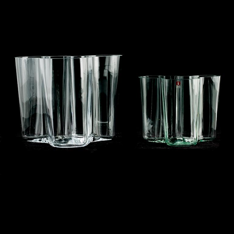 VASER, 2 st, Savoy, Alvar Aalto, Iittala.