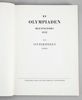 BOK. Olympiaden Helsingfors 1952 med Vinterspelen Oslo.