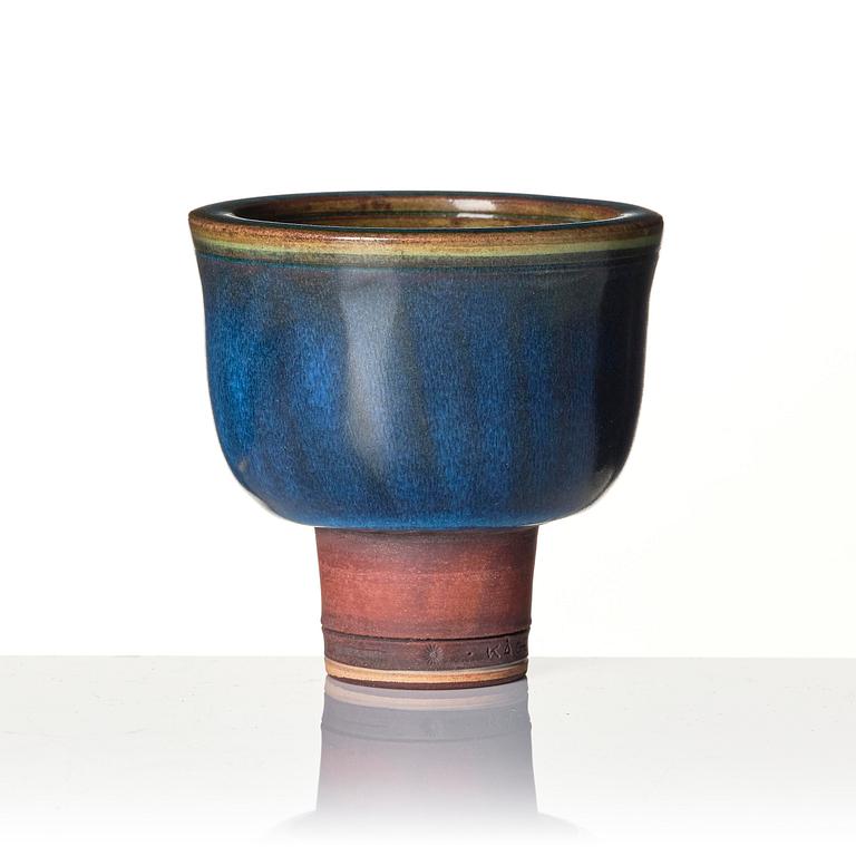 Wilhelm Kåge, Wilhelm Kåge, a Farsta stoneware vase, Gustavsberg Studio, signed and dated 6 March 1949.