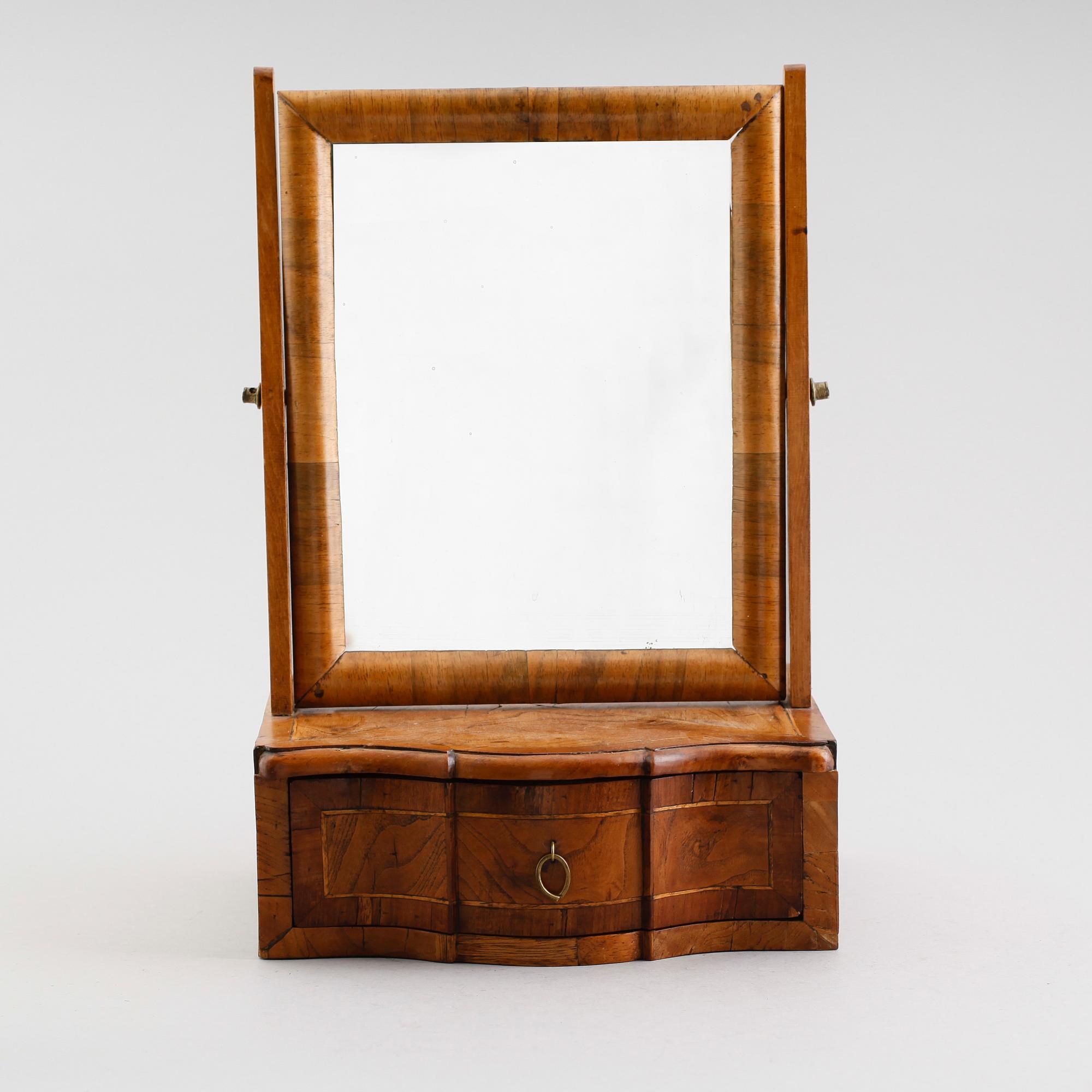 TOILETTESPEGEL, rokoko, 1700-tal.