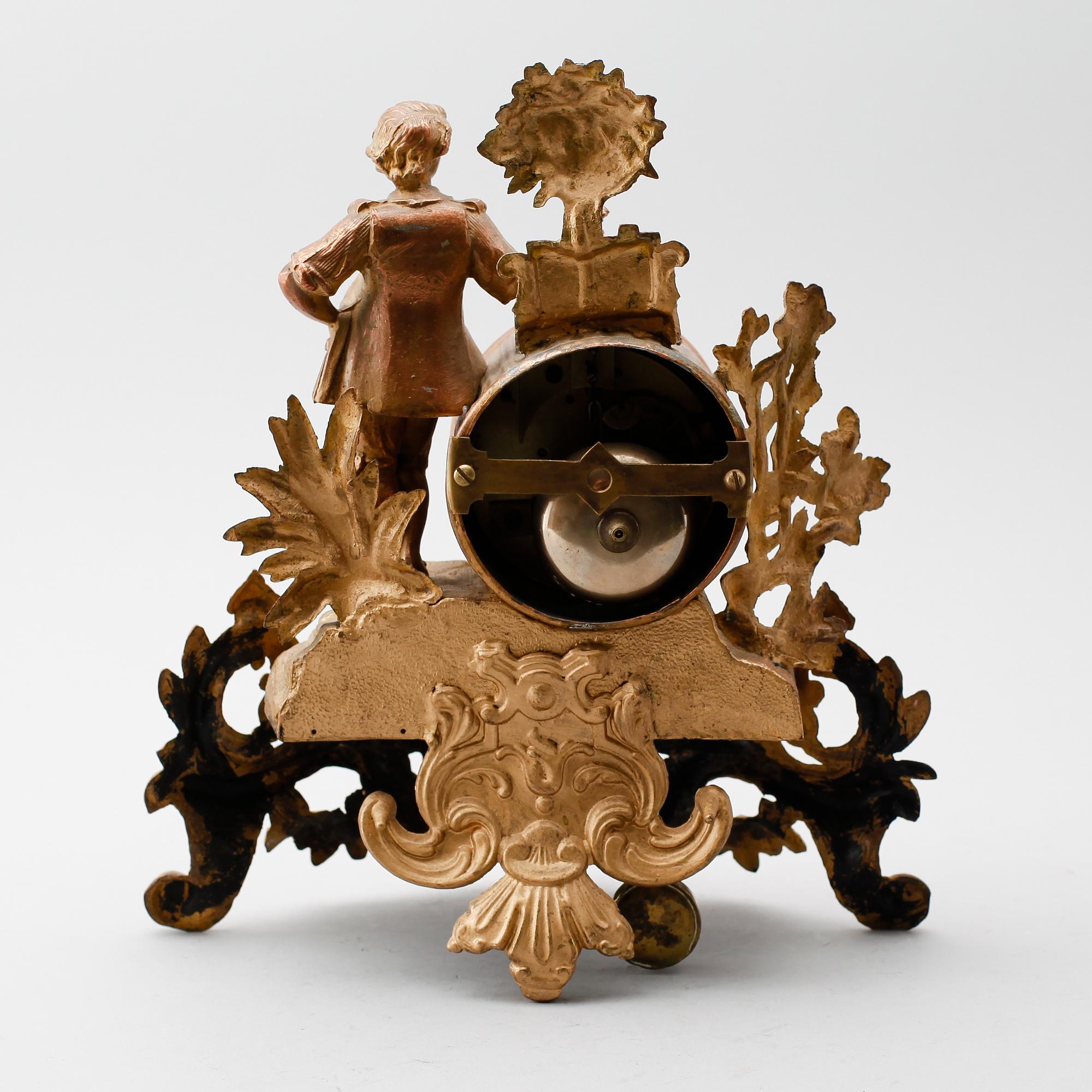 BORDSPENDYL, nyrokoko, Frankrike, 1800-talets andra hälft.