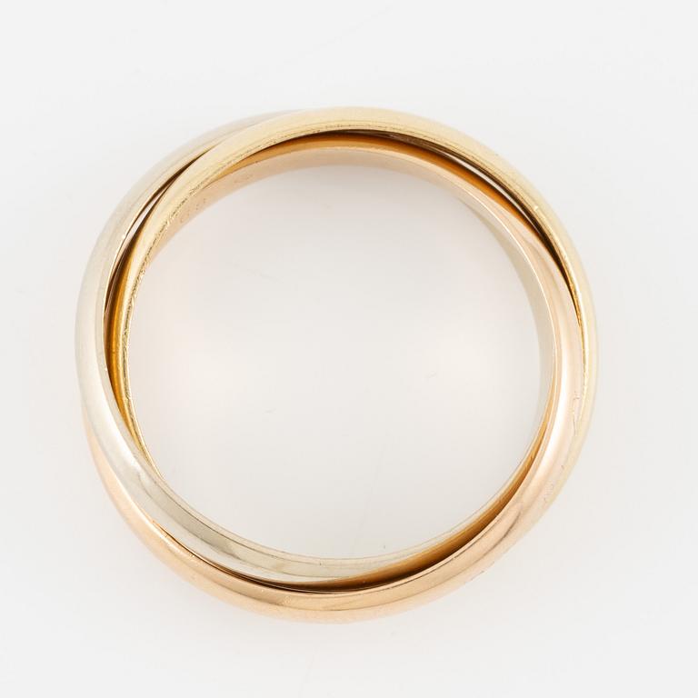 Cartier ring "Trinity" 18K guld.