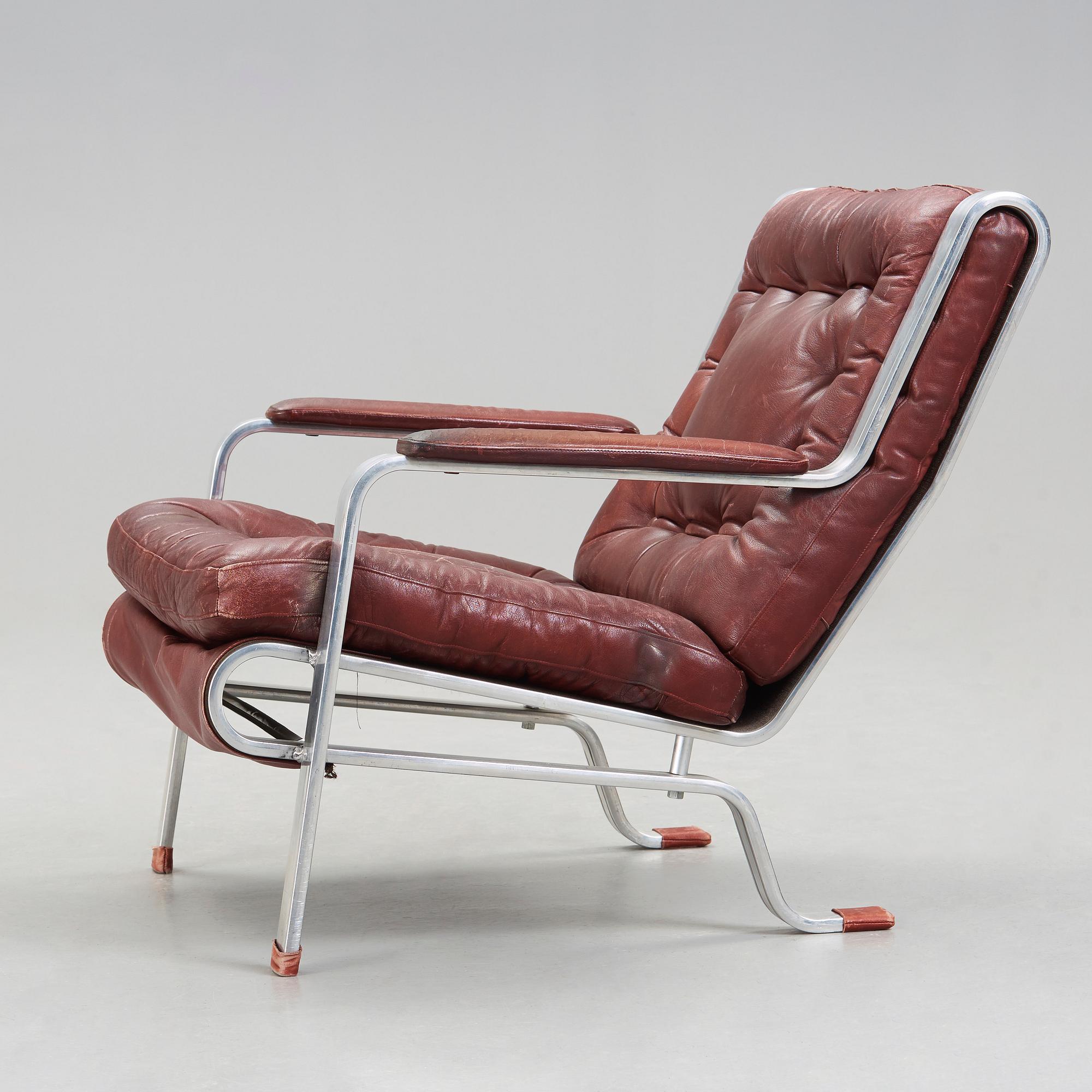 AN ERIC SIGFRID PERSSON EASY CHAIR "GRAND SITTING" FOR MÖBEL-KULTUR AB, 1970´s.