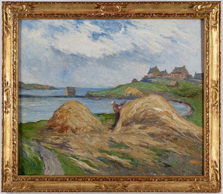 ALLAN ÖSTERLIND, oil on panel, signed Allan Österlind.
