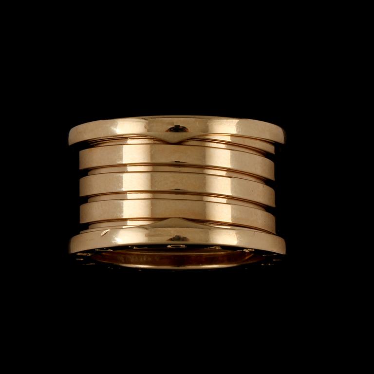 RING, 18k guld, B-Zero1, Bulgari. Vikt 13 g.