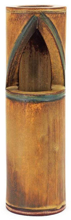 A Wilhelm Kåge 'Farsta' stoneware vase, Gustavsberg Studio 1955.