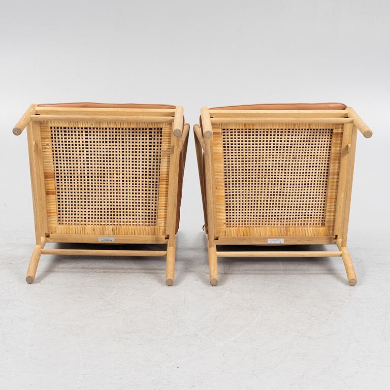 Ole Wanscher, fåtöljer, ett par, "Colonial Chair OW 149", Carl Hansen & Son, Danmark.