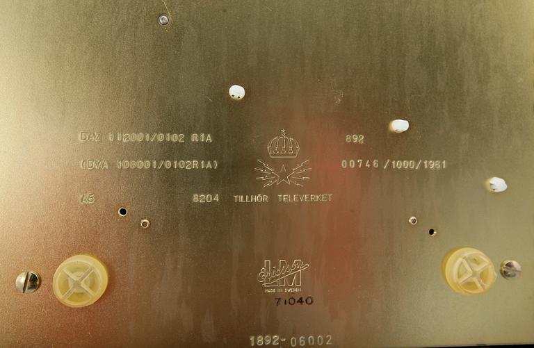 TELEFON, jubileumsmodell efter "Taxen", LM Ericsson. Sent 1900-tal.