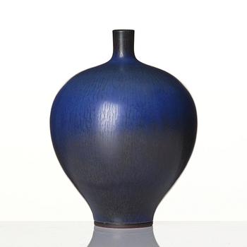 Berndt Friberg, vaser, 3 st, stengods, Gustavsbergs Studio 1956-64.
