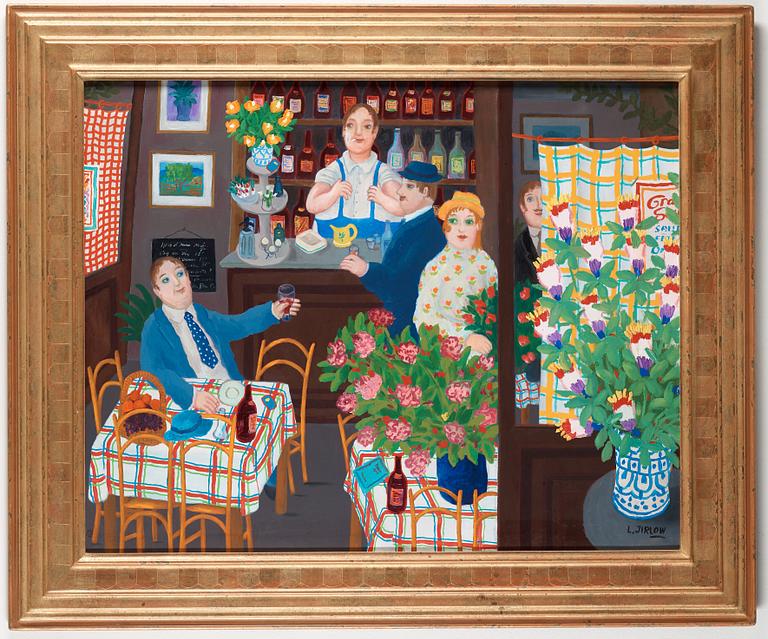 Lennart Jirlow, Caféinteriör.