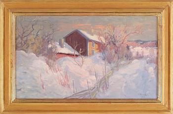 CARL BRANDT, olja på duk, signerad o daterad 1914.