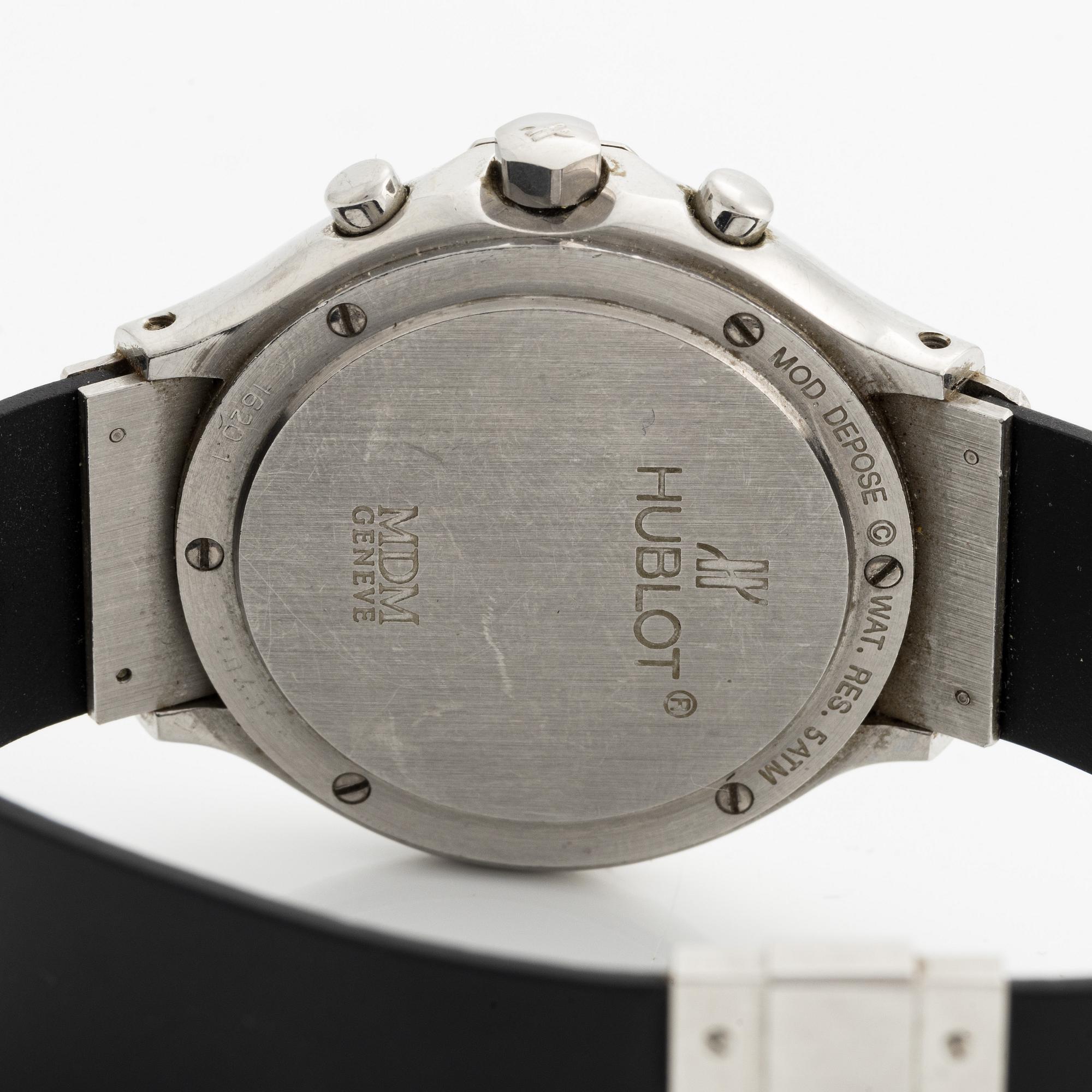 Hublot, MDM, kronograf, armbandsur, 37 mm.