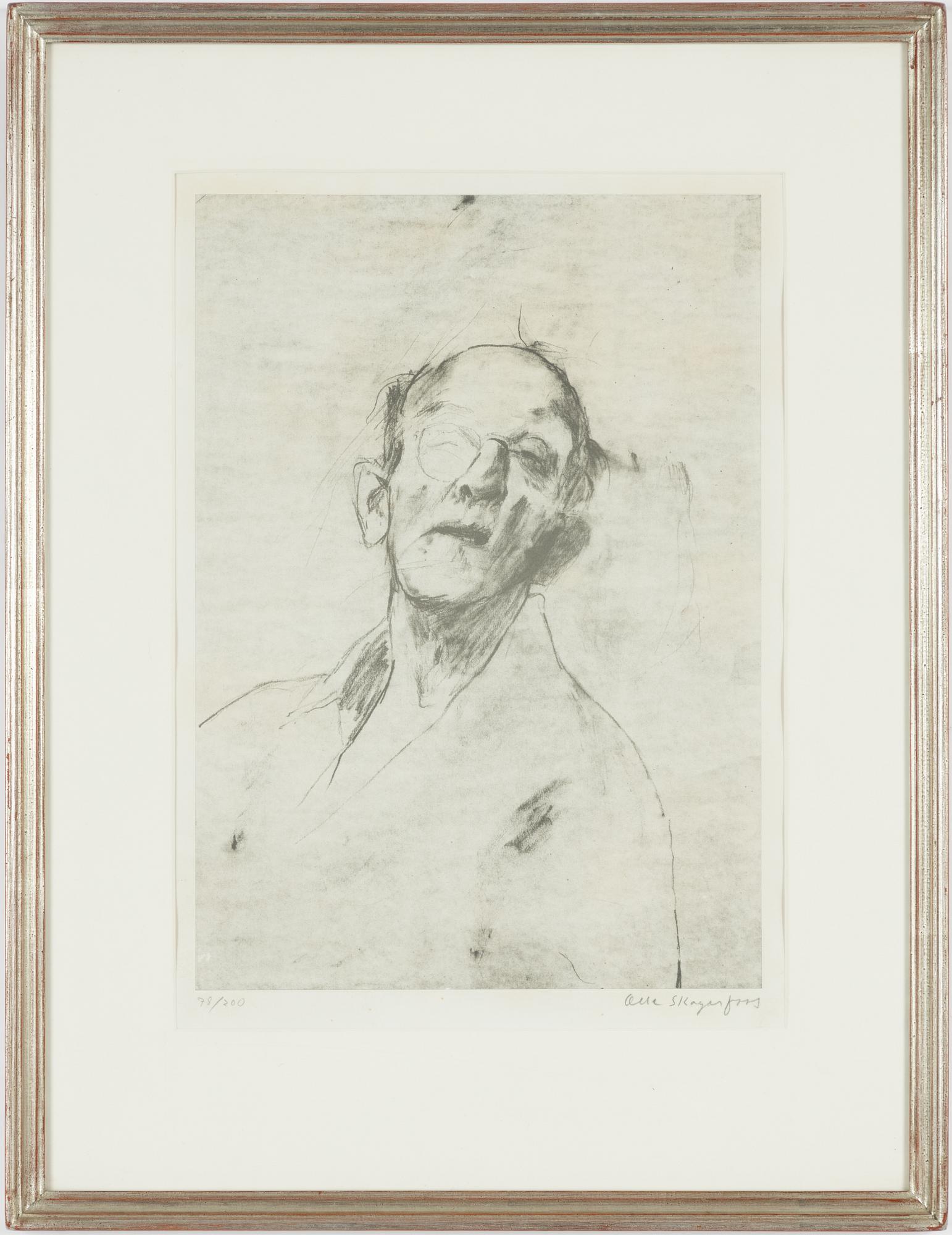 Olle Skagerfors, Self-portrait.