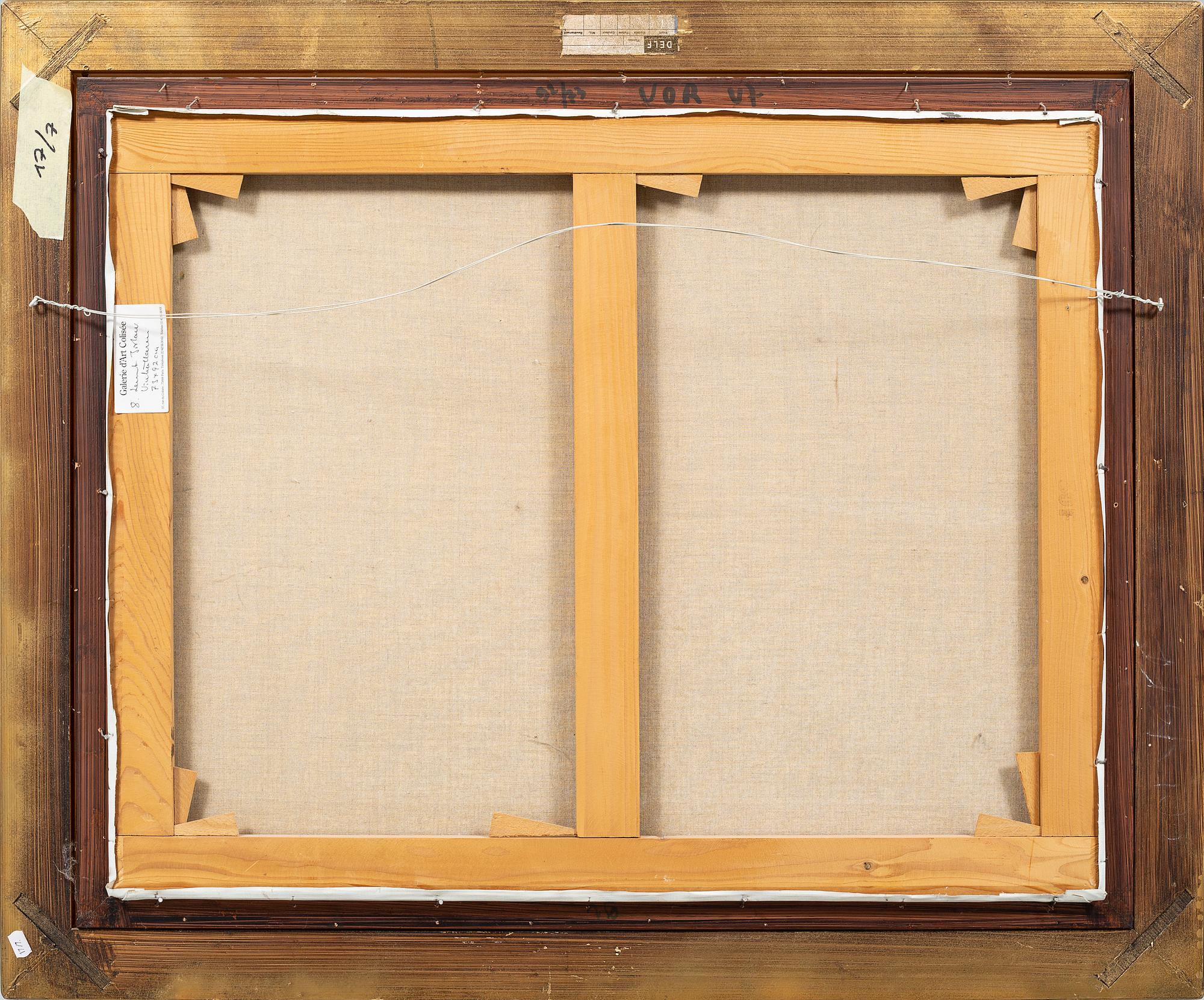 LENNART JIRLOW, oil on canvas, signed.