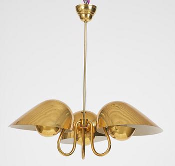 Carl-Axel Acking, a ceiling lamp, Bröderna Malmströms Metallvarufabrik, Malmö, 1940s.
