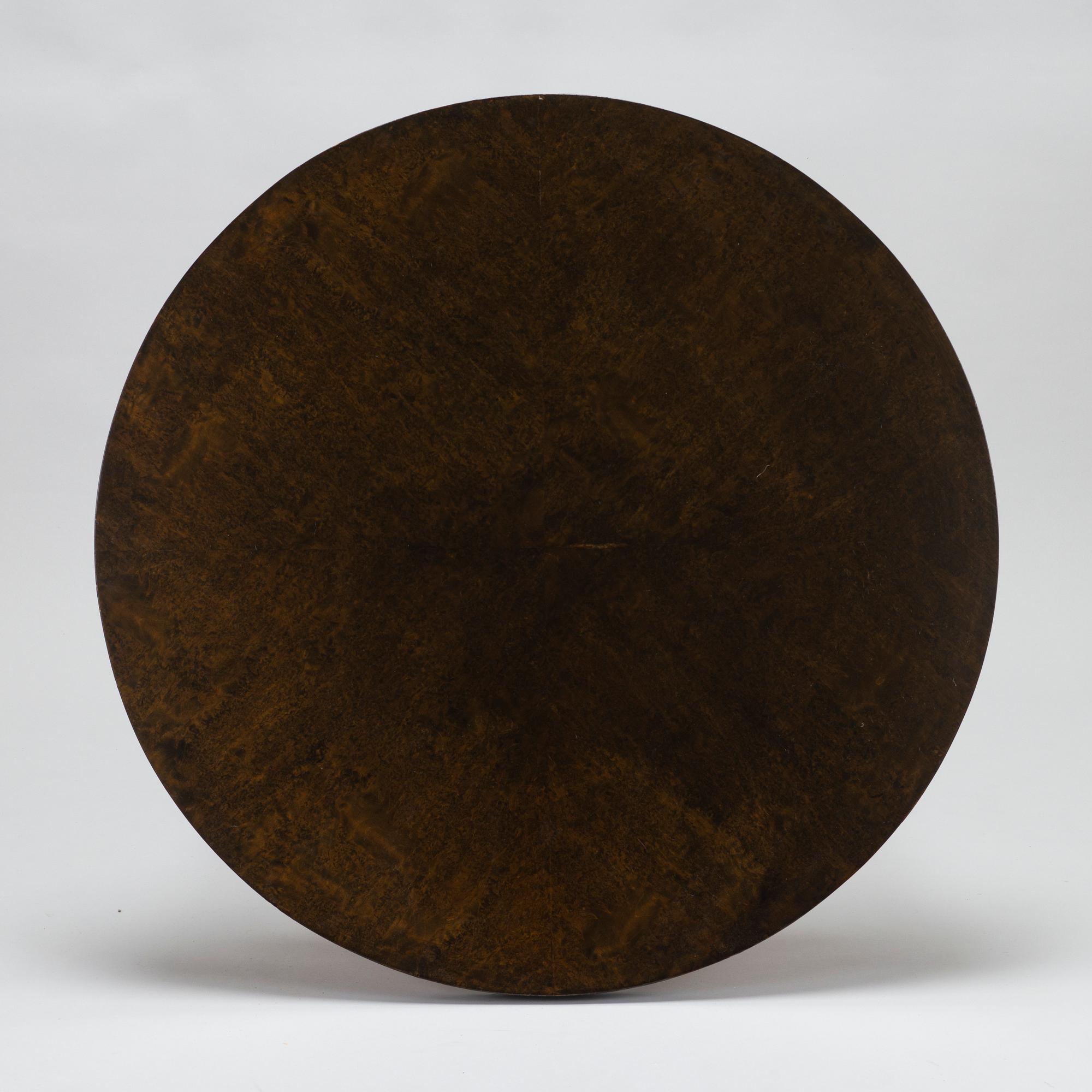 Birger Hahl, soffbord, beställningsarbete 1942.