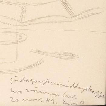 "Söndageftermiddagskaffe hos vännen Carl".