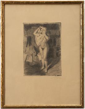 Anders Zorn, "Bärsärk".