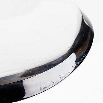 Gunnel Nyman, dish "Facett 1", Riihimäen Lasi Oy, Finland 1940.