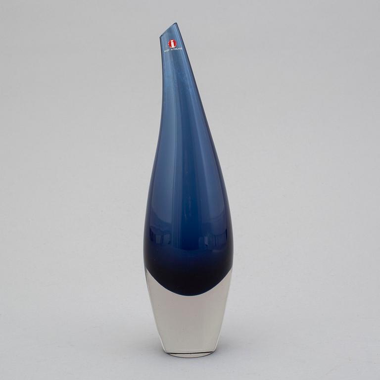 A glass vase by Tapio Wirkkala, model 3259, Iittala, Finland, second half of the 20th century.