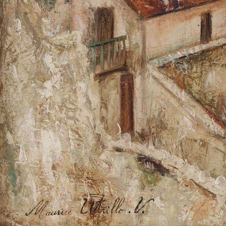 Maurice Utrillo, "Vue de Corte".