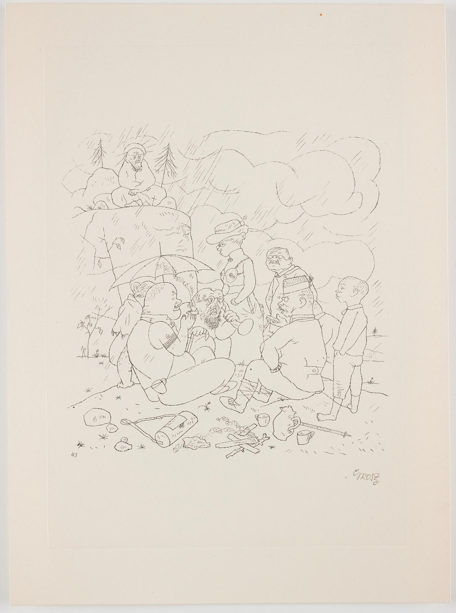 George Grosz, "Ecce Homo".