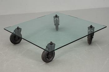 SOFFBORD, "Tavolo con ruote", Gae Aulenti, Fontana Arte, Italien.