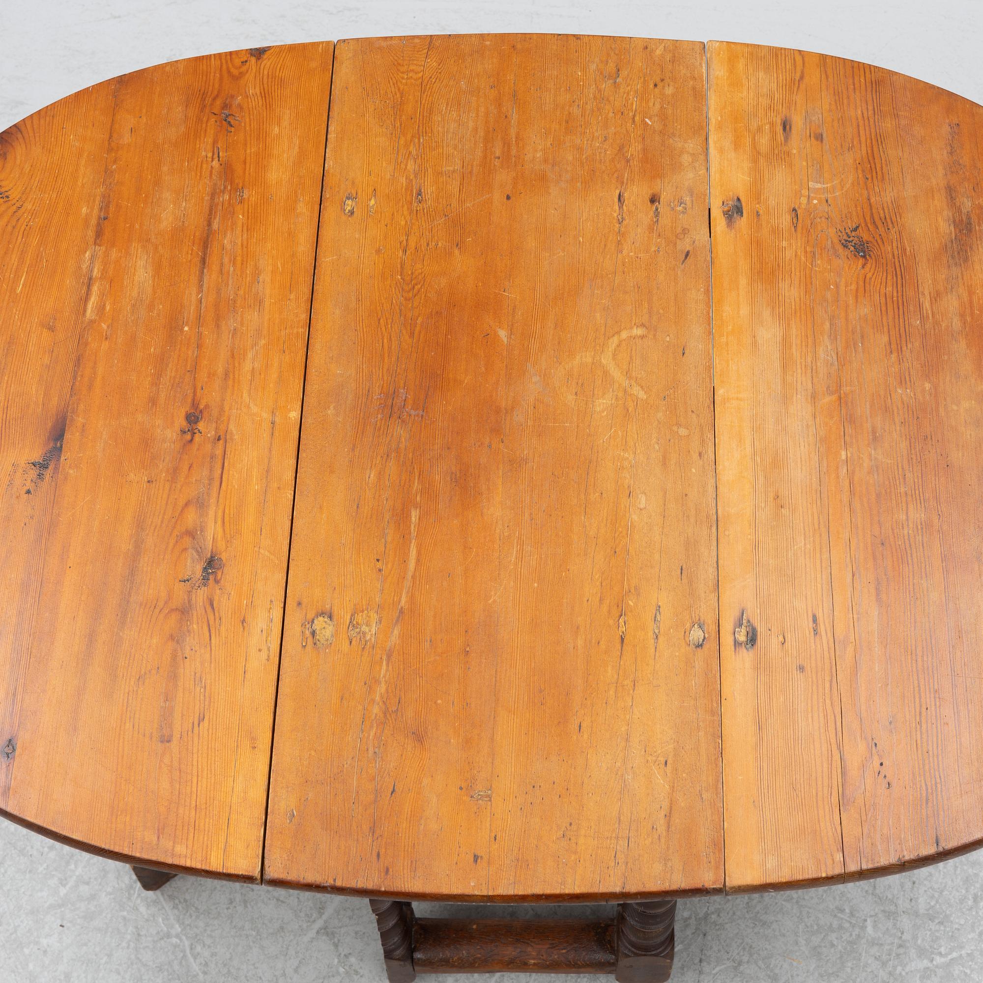 Folding table, Baroque, 18th century.