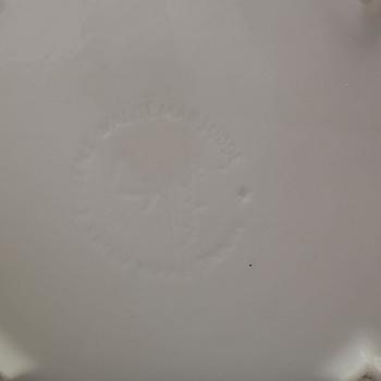 A pair of porcelain plant pots from Prins Eugens Waldemarsudde, Gustavsberg.