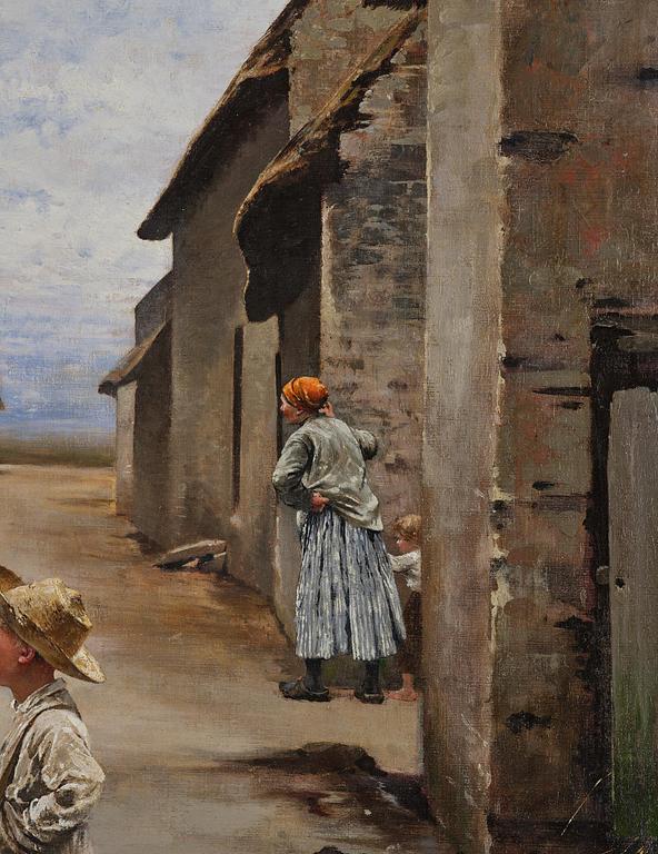 August Hagborg, Fransk bygata.