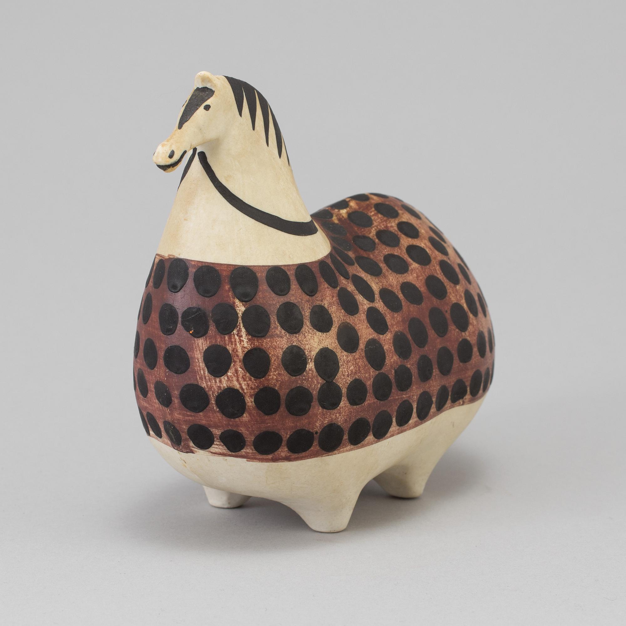 STIG LINDBERG, a stoneware figurine, Gustavsberg 1950/60s.