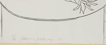 David Hockney, "Christopher Isherwood and Don Bachardy".