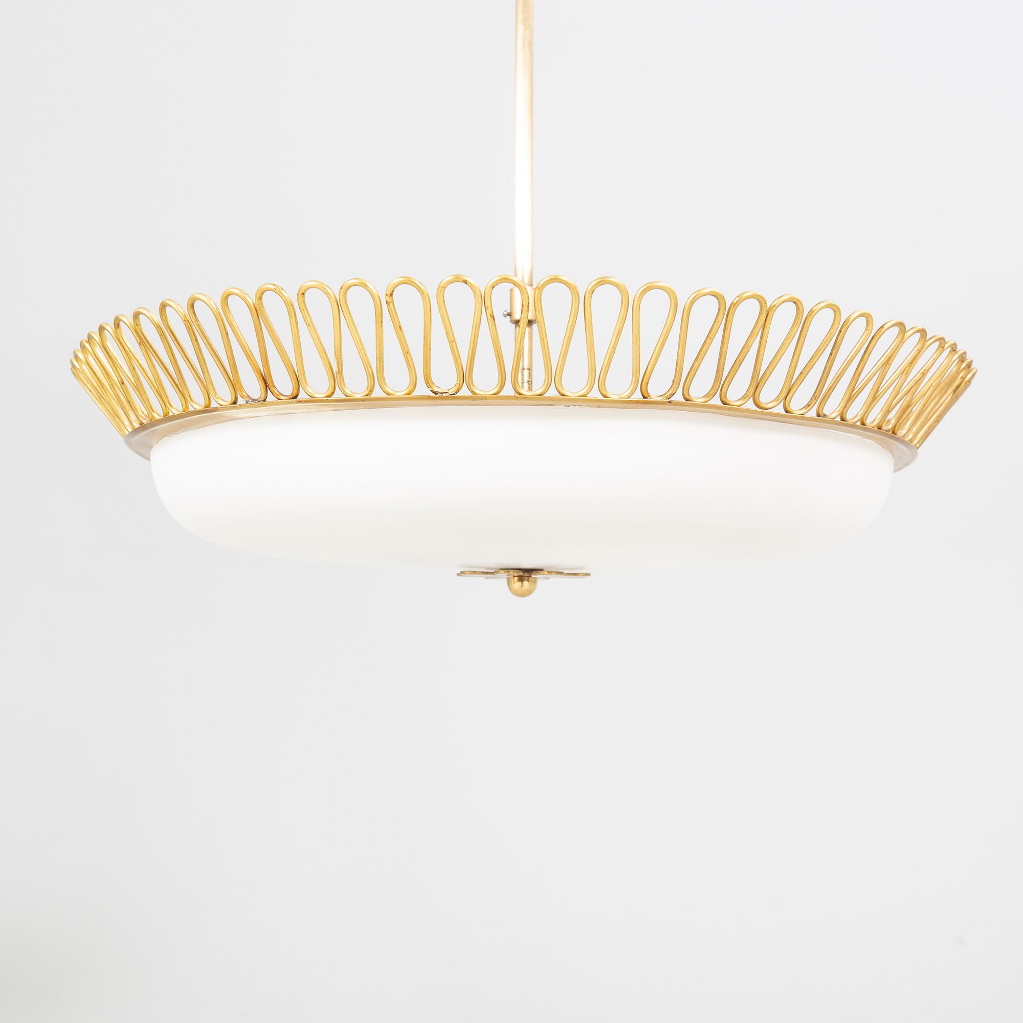 Taklampa Swedish Modern 1940-tal.