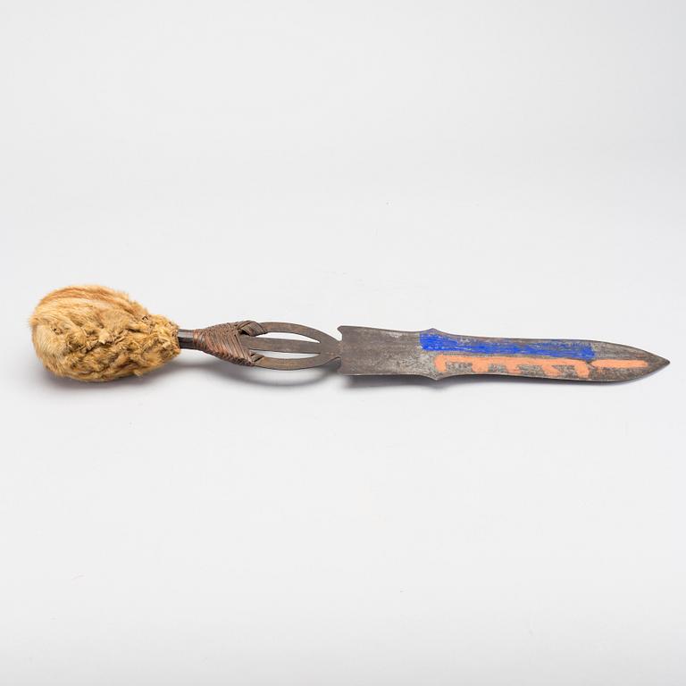 CEREMONIAL KNIFE /CURRENCY, Poto / Ngombe, DR Congo.
